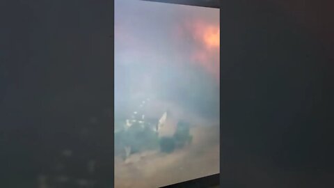 Route Fire Overruns Home