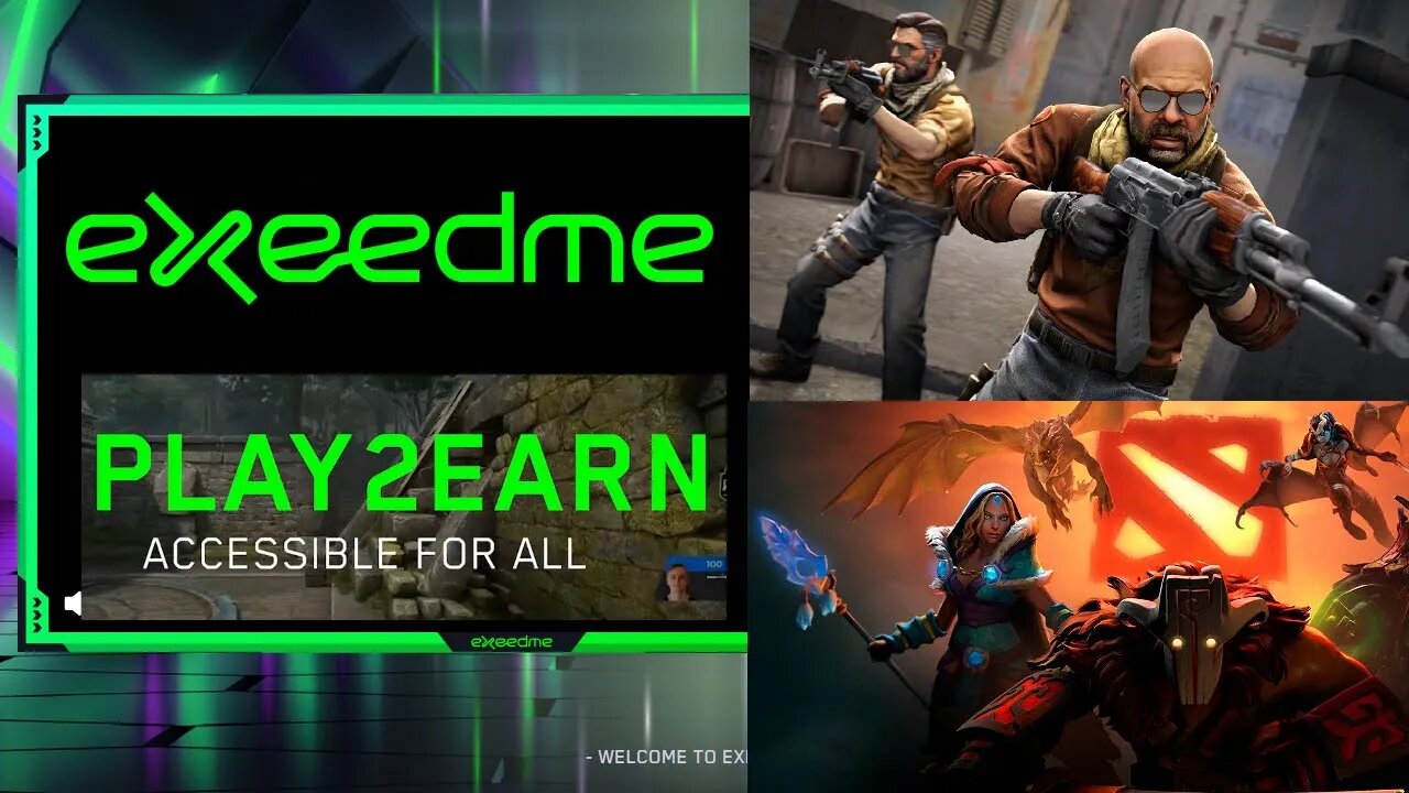 EXCEEDME (XED) Play to Earn Cryptocurrency Platform! - (CSGO, DOTA2, CoD WZ)