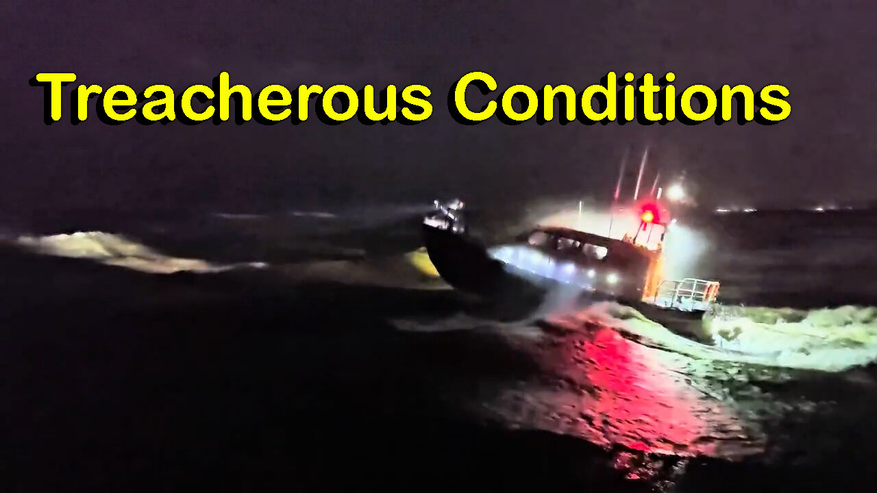 Treacherous Conditions Life Boat