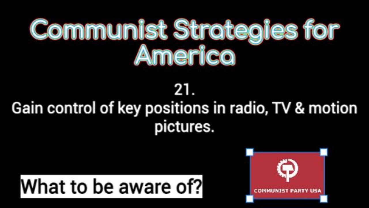 Part 4 of David Horowitz speech on the Communist Threat