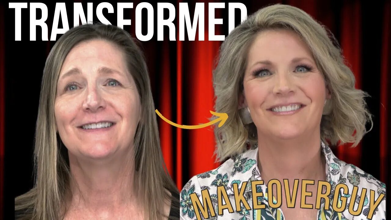 Ultimate professional makeover: Empty Nester's Jaw-dropping makeover#jawdroppingmakeover