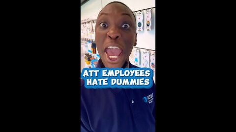 ATT EMPLOYEES HATE DUMMIES #comedy #eloypezedits #att #retail #dummies #shorts