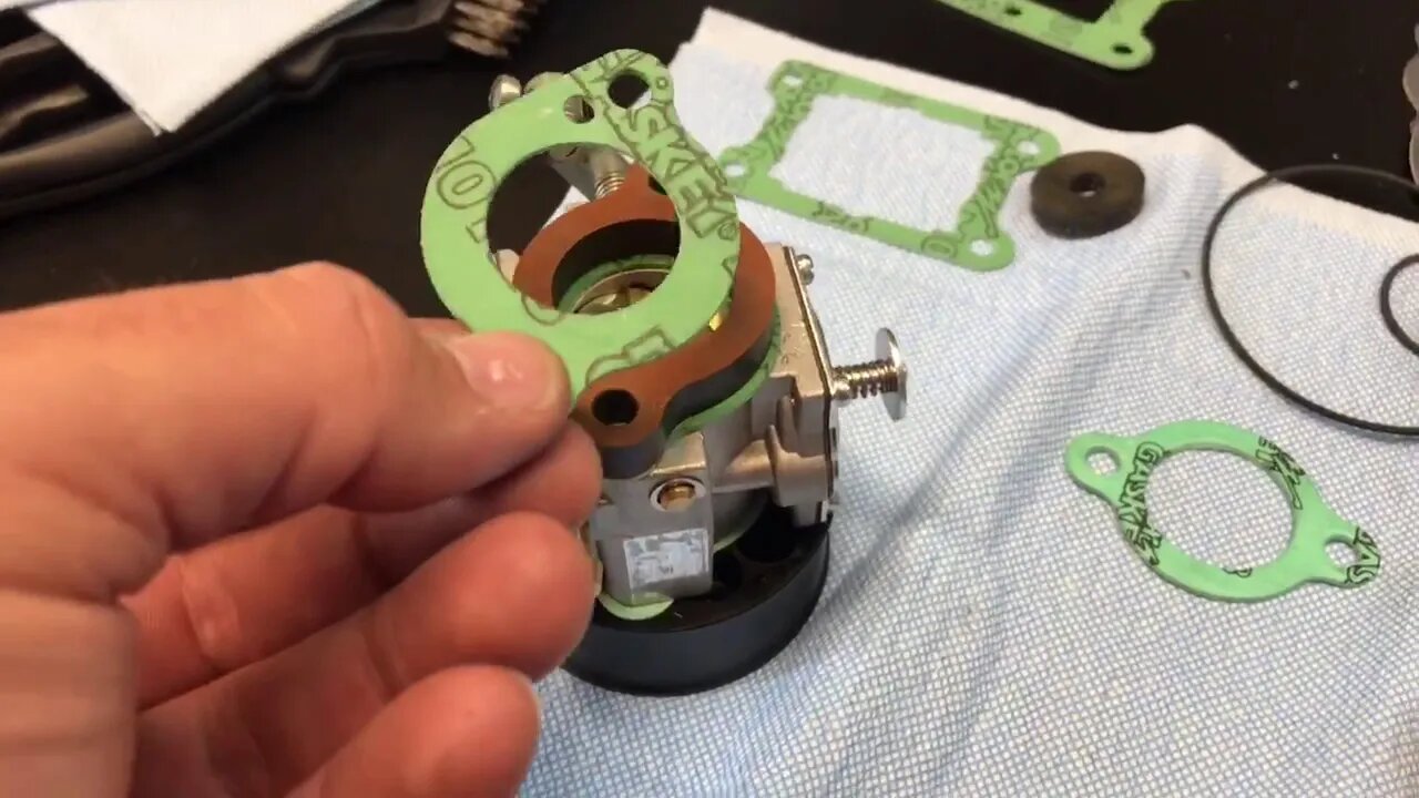 Paramotor moster 185 rebuilding motor part 2