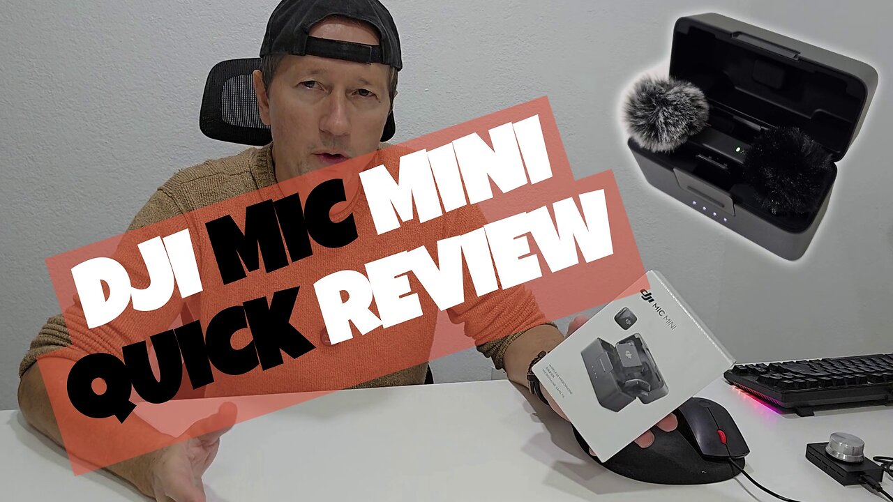 DJI Mic Mini Review | Unboxing, Setup with Action 4, PC & Android, and Sound Test