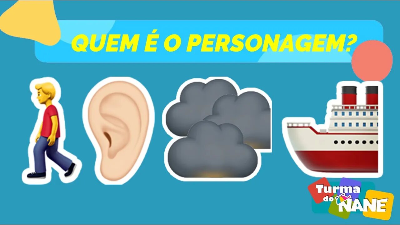 QUEM É O PERSONAGEM - COM EMOJIS - Quiz Bíblico