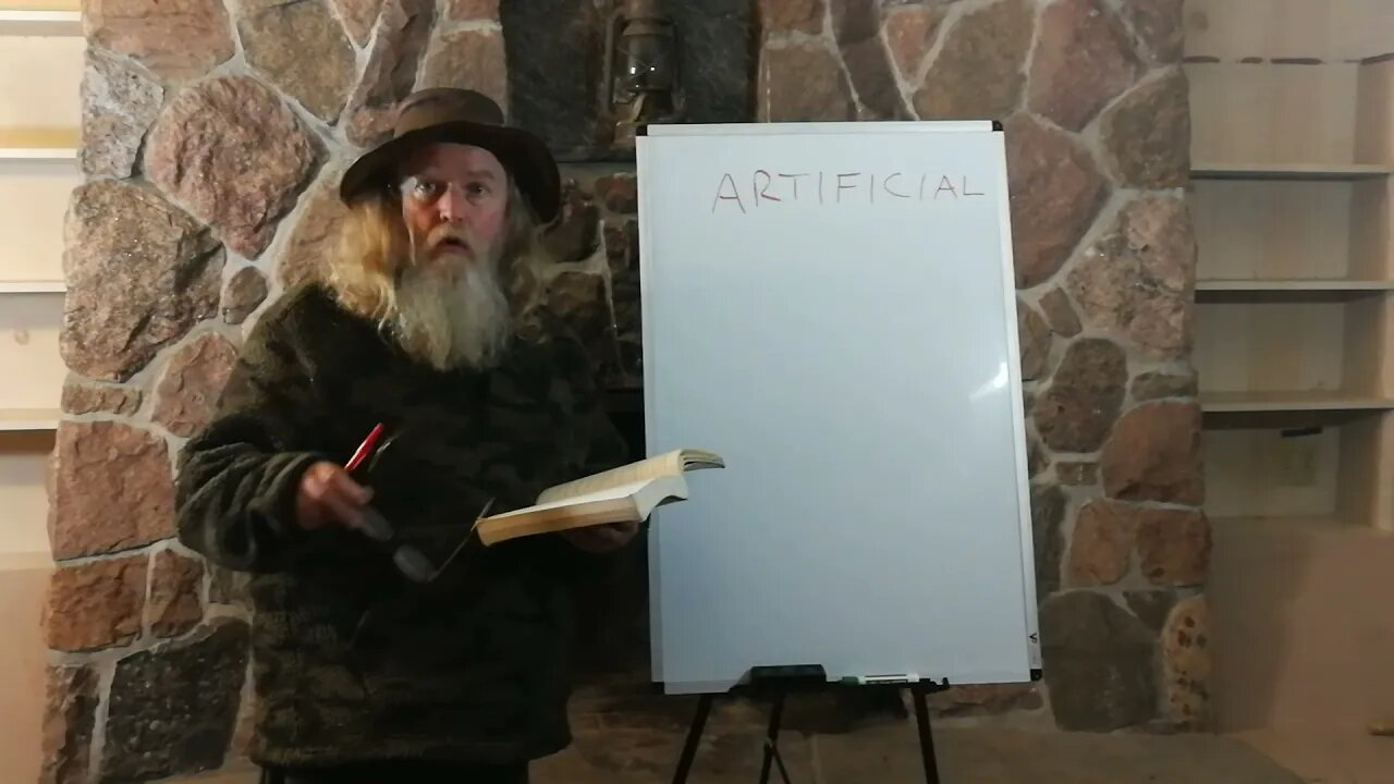 423 DEFINITION OF THE WORD: ARTIFICIAL