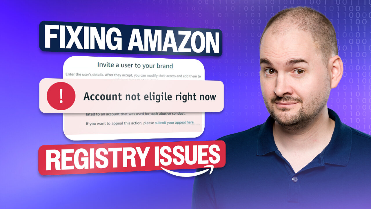 Solving Amazon Brand Registry User Addition Issues