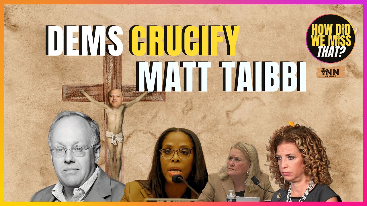 Chris Hedges: Matt Taibbi CRUCIFIED by Democrats | @ChrisLynnHedges @Scheer_Post @HowDidWeMissTha