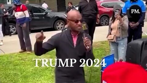 Trump Voter At The Bronx Rally
