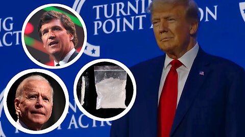Highlights From Trump's Speech at Turning Point USA: Tucker Carlson, White House Cocaine, and More!