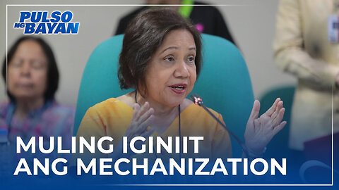 Sen. Cynthia Villar, muling iginiit ang mechanization para palakasin ang farming sector