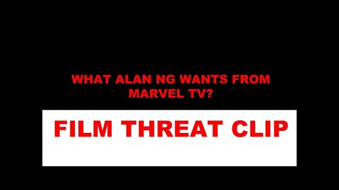 #filmthreat #alanng #drstrange The Narrative 2022 What Alan wants from Marvel TV: Film Threat clip