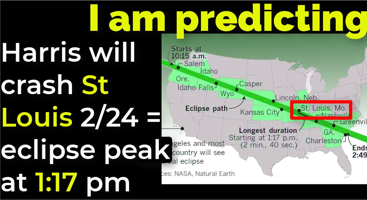 I am predicting: Harris' plane will crash on Feb 24 = 2017 ECLIPSE PEAK AT 1:17 PM