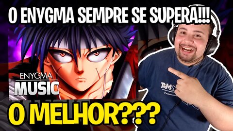 REACT Chamas Negras Mortais | Hiei (Yu Yu Hakusho) | Enygma