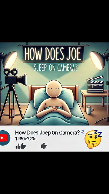 How Does He Sleep on Camera? 😴📸