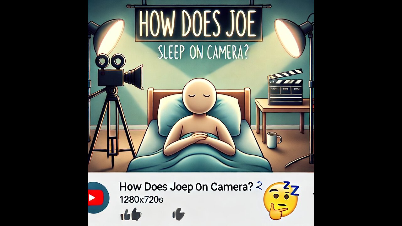 How Does He Sleep on Camera? 😴📸