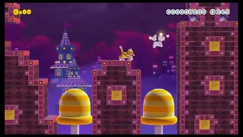 Mario Maker 2 3D World City (Airship) Levels