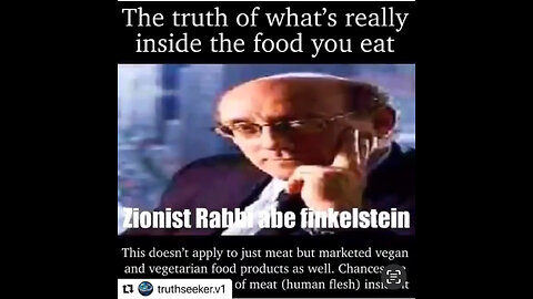 Rabbi Finkelstein: We drain & eat the blood 🩸of our enemies then watch them die