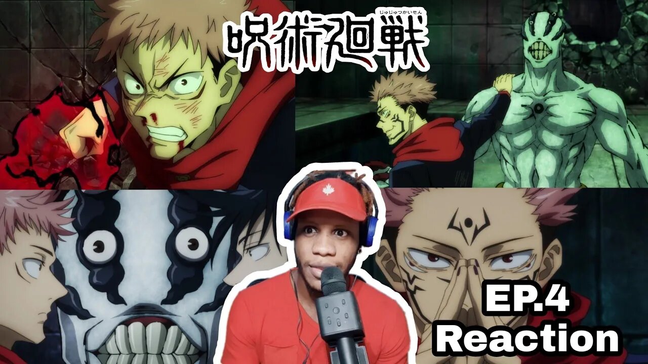 Jujutsu Kaisen Ep.4 Reaction 呪術廻戦 First time Watching