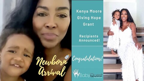 Kenya Moore & Daughter Brooklyn Announce Contest Winners! 👏🏽