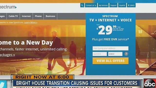 Some Bright House customers concerned about Spectrum switch