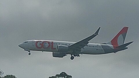 Boeing 737 MAX 8 PR-XMB vindo de Brasília para Manaus