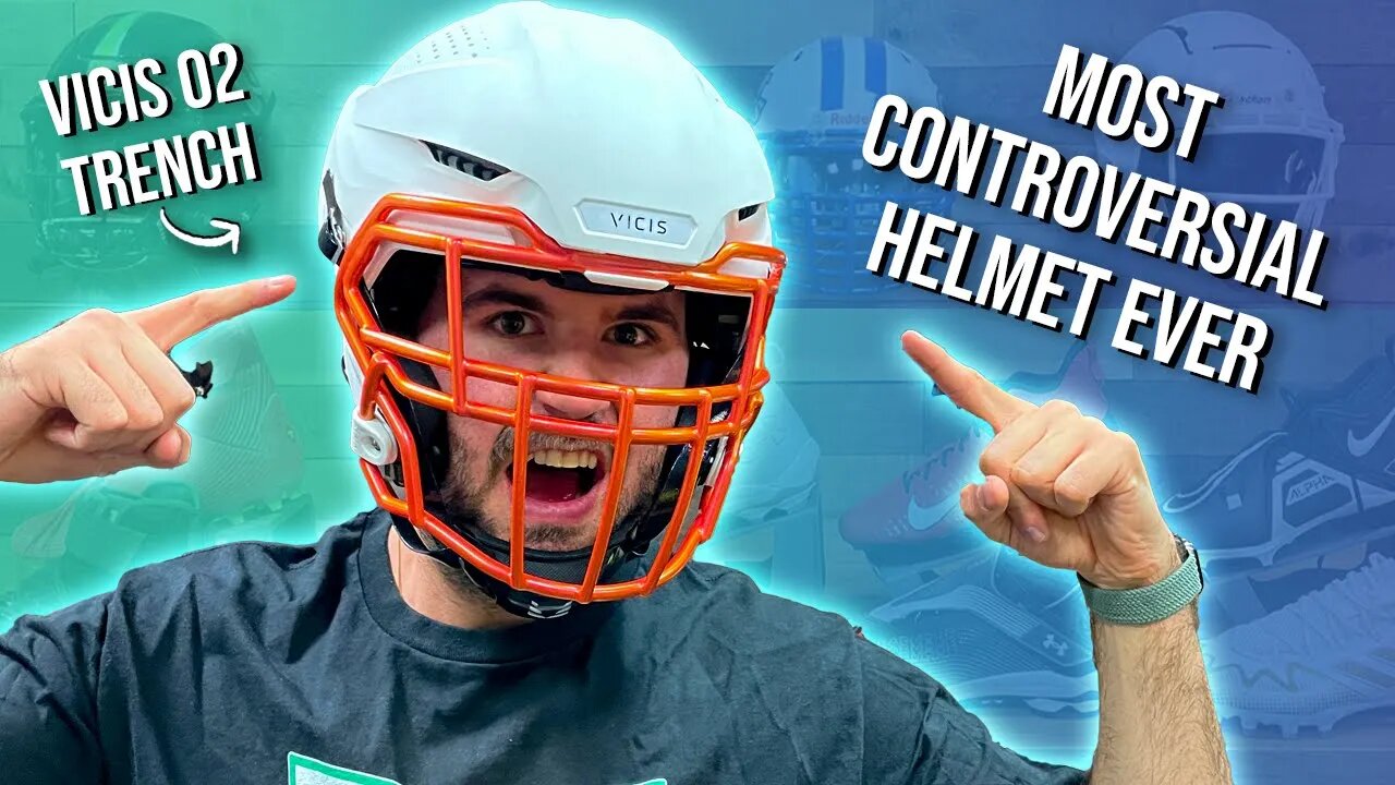 NEW Vicis 02 TRENCH // The Best & Worst Football Helmet