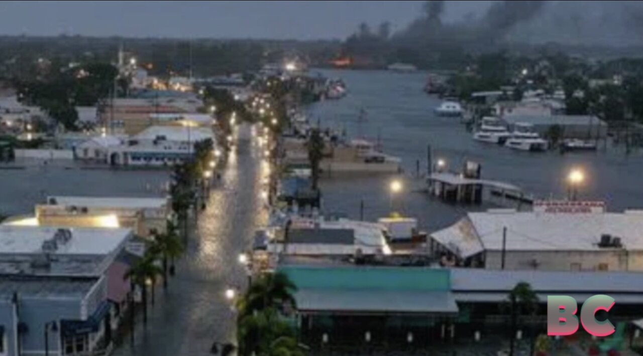 ‘Apocalyptic scenes’ as storm surge smashes Sunshine State