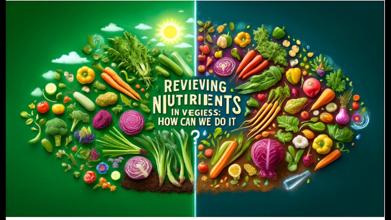 Can We Reverse the Nutrient Decline in Vegetables?