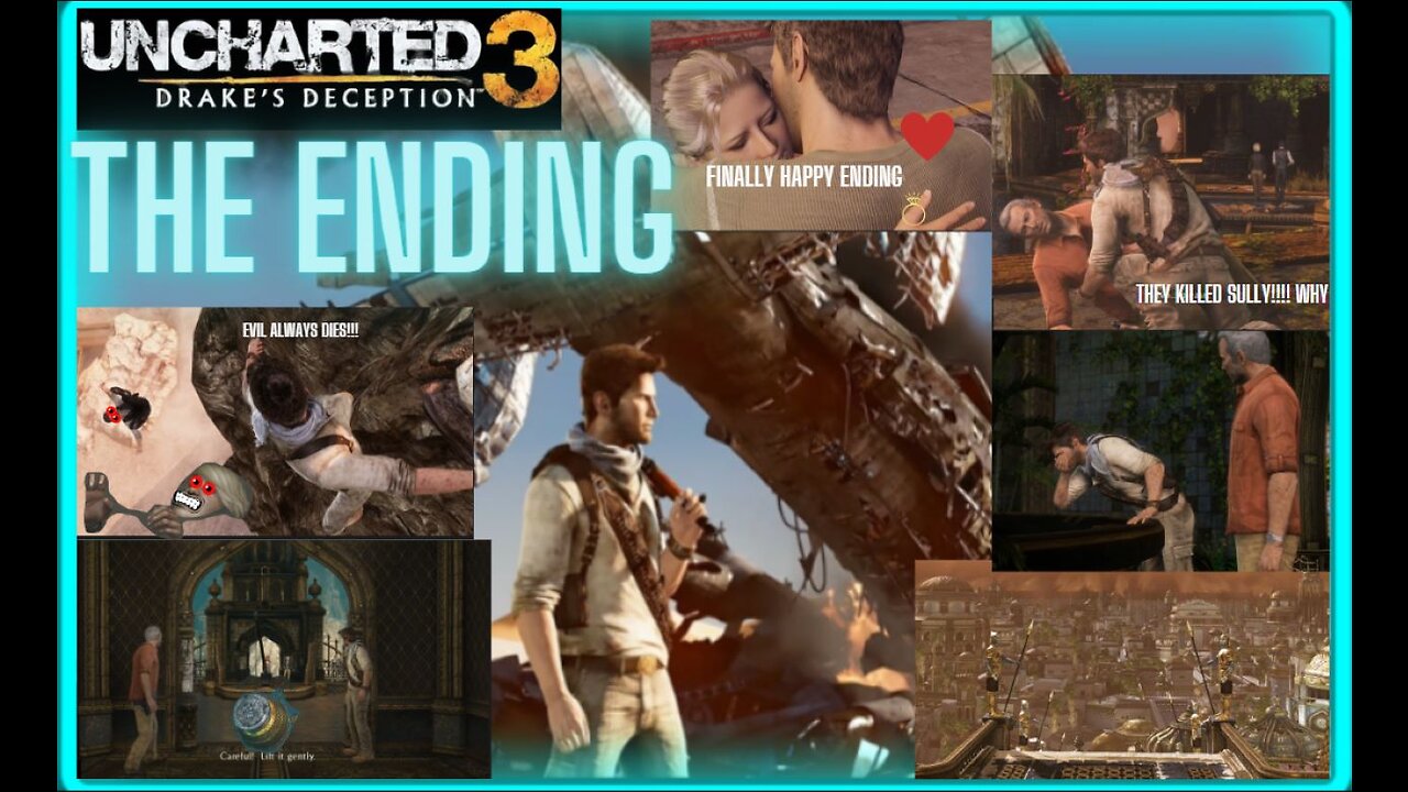 UNCHARTED 3 DRAKE'S DECEPTION - THE ENDING (DID SULLY REALLY DIE??)