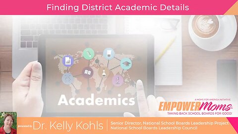 Webinar - Finding District Academic Details