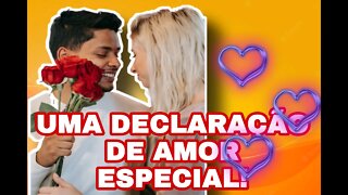 DECLARAÇÃO DE AMOR PARA SEU AMO!