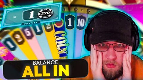 I WENT ALL IN ON 1X ON CRAZY TIME... (PROFIT?!)