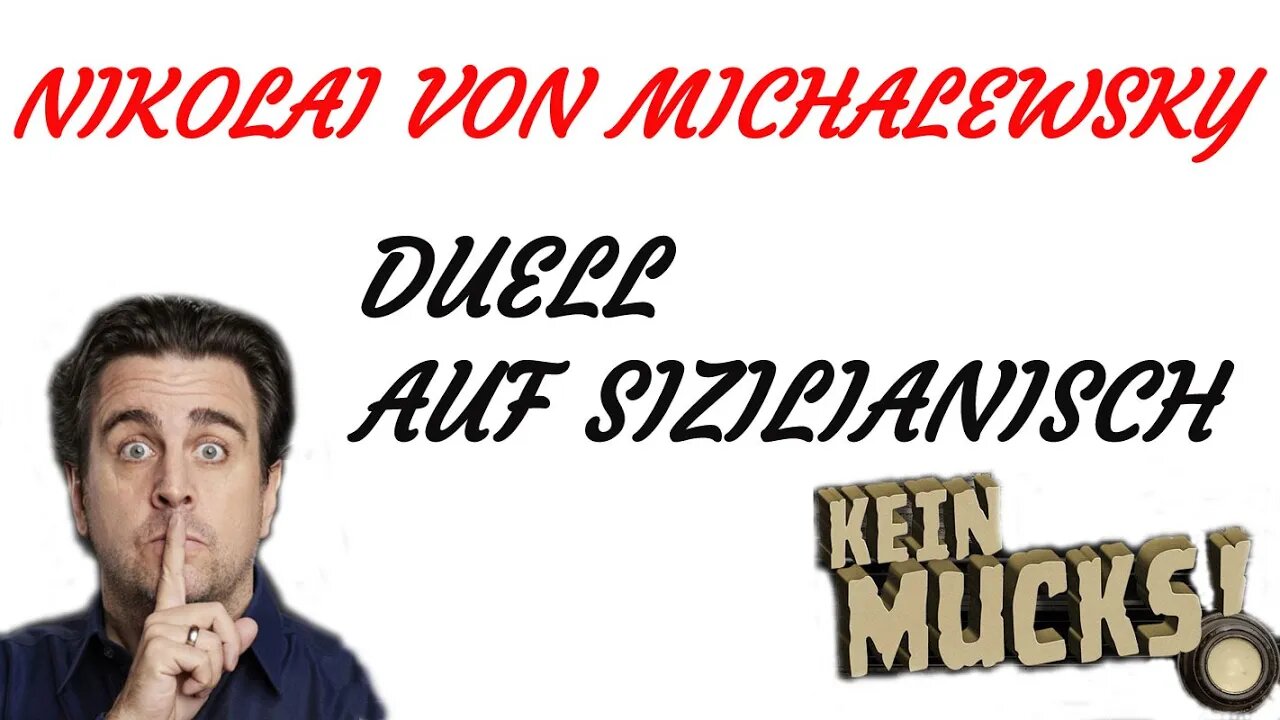 KRIMI Hörspiel - KEIN MUCKS - Nikolai von Michalewsky - Duell auf Sizilianisch