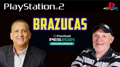 PES 2021 PS2 ATUALIZADO COM DUAS NARRAÇÕES SILVIO LUIZ E GALVÃO BUENO !