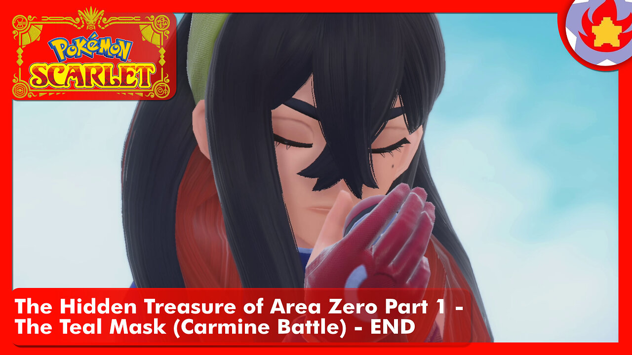 The Hidden Treasure of Area Zero Part 1 - The Teal Mask (Carmine Battle) - END | Pokemon Scarlet