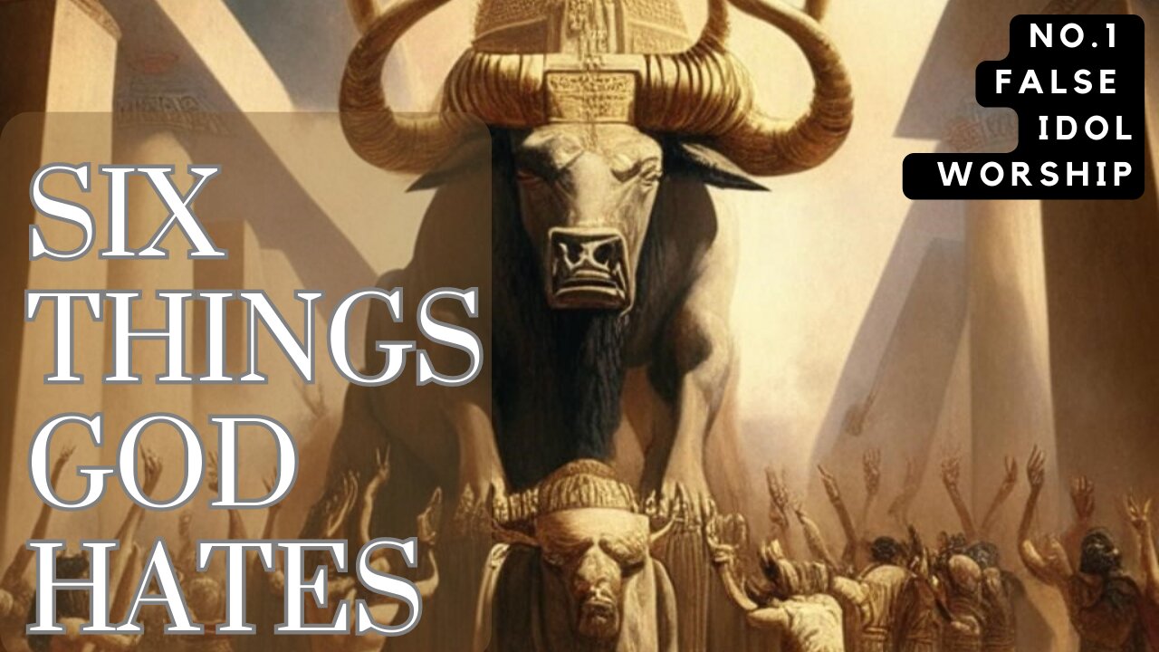 SIX THINGS GOD HATES