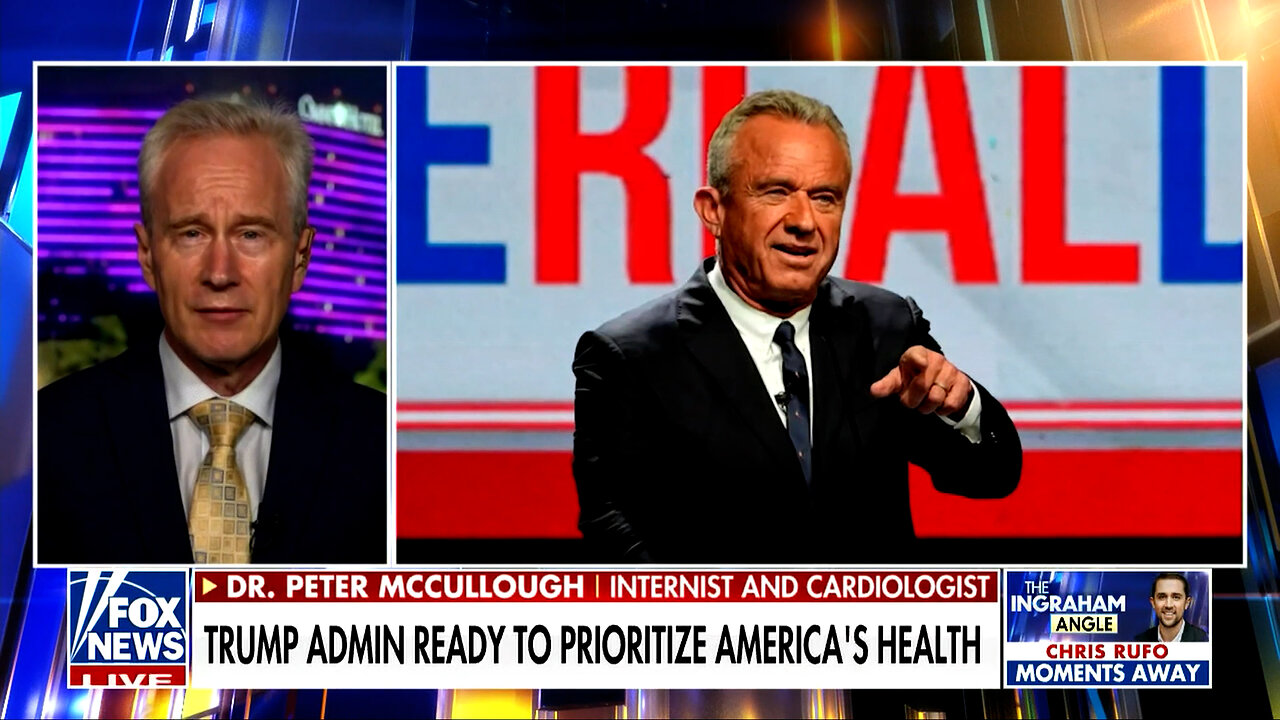 Dr. McCullough on RFK Selection for HHS Secretary