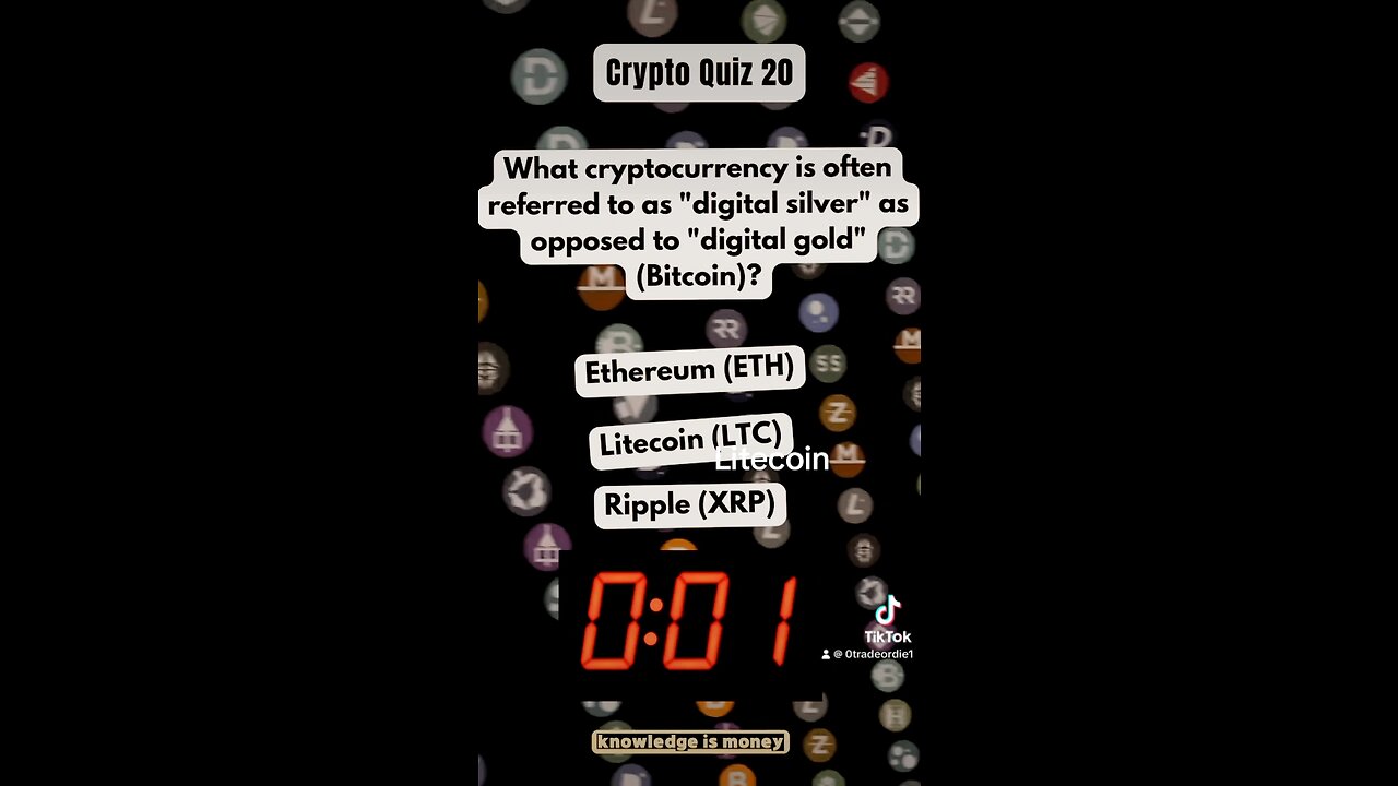 #20 Your Daily #cryptoquiz #moneyquiz #blockchain