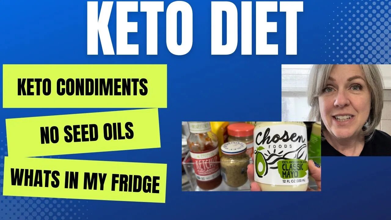 Clean Keto Condiments No Seed Oils / What I Have In My Refridgerator