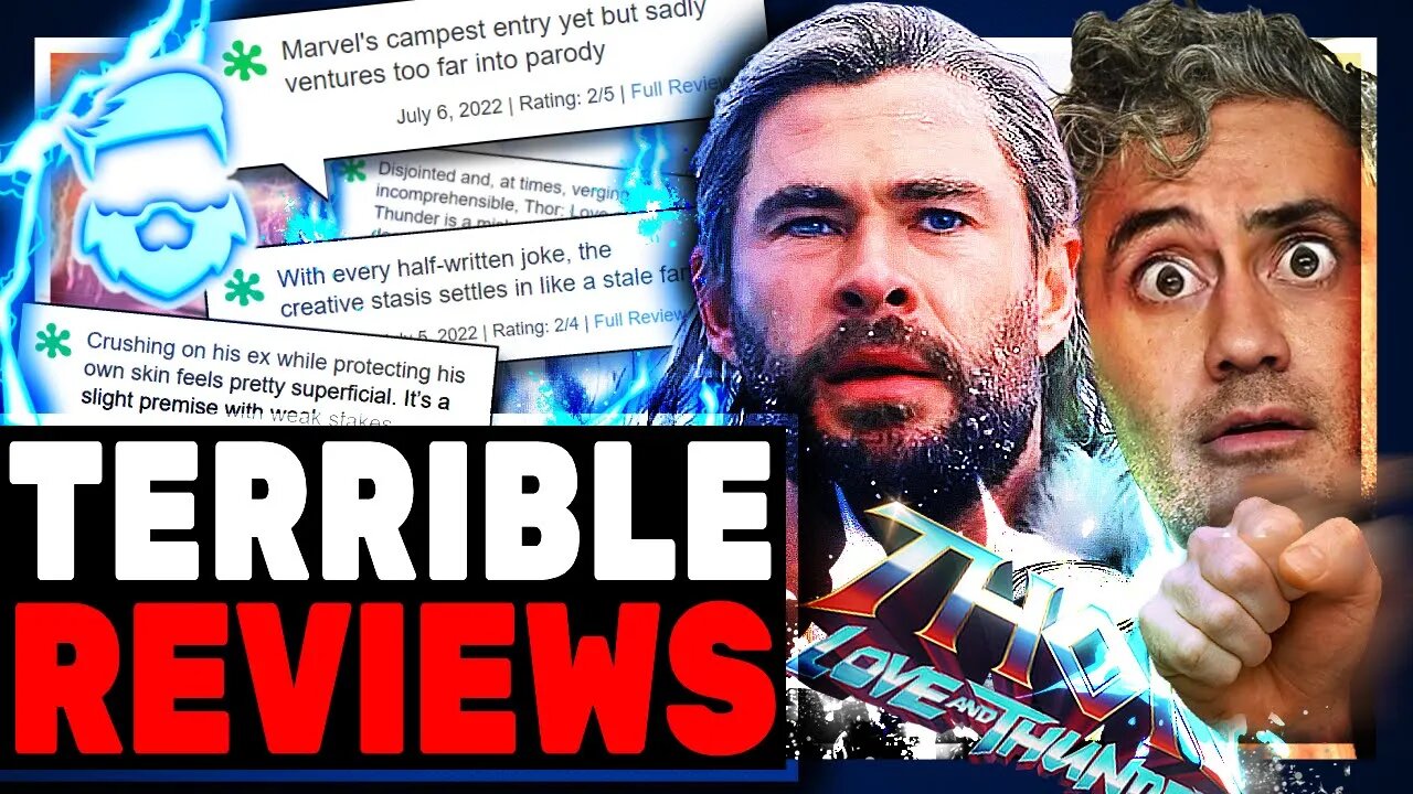 Thor: Love and Thunder Reviews BLAST Film As Unorignal, Boring & Worst Marvel Thor Film Ever!