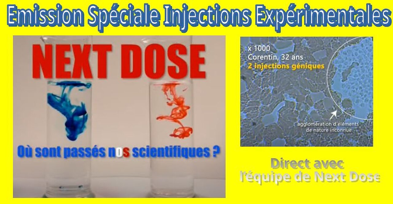 Edition Spéciale "Alerte sur le contenu des produits injectables" avec l'équipe de Next Dose