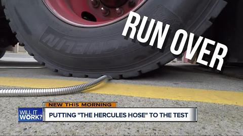 Hamtramck Firefighters Test the "Super Tough" Hercules Hose