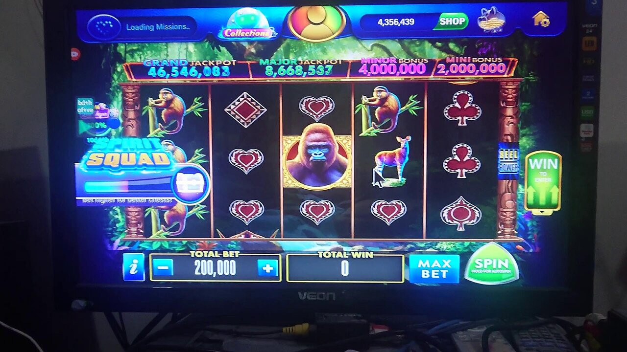 Heart of Vegas Review on Chinese google TV box Aug2022 - The Out There Channel review UGOOS UT8 Pro