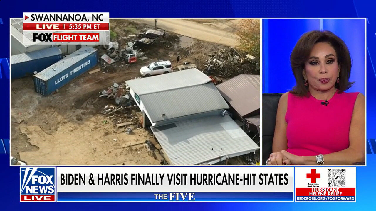 Judge Jeanine: You'd Think Biden Would Know The Importance Of Throwing On A Windbreaker & Showing Up