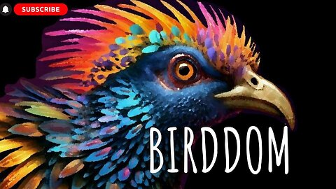 🦃🐓🦜🦚🦢🦜Multi stable perception drawing: the world of birds