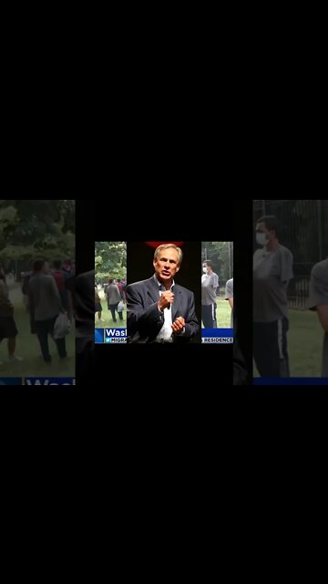 Governor Greg Abbott sends bus loads of migrants to Kamala's home in Washington D.C