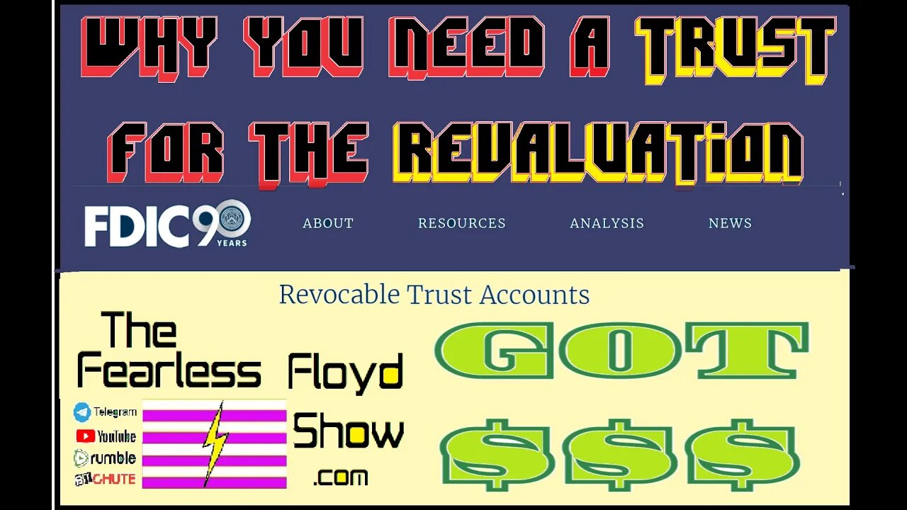 WHY YOU NEED A (Revocable) TRUST @ RV [REVALUATION] RV RV RV RV RV RV RVing!