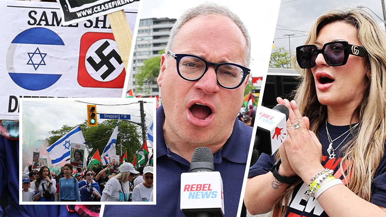 Walk with Israel event draws tens of thousands of rallygoers in Toronto