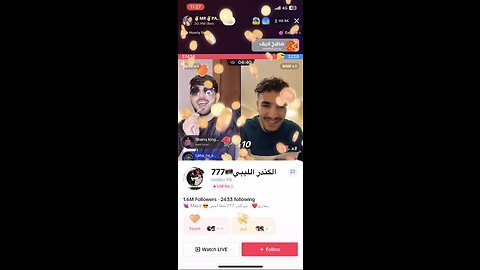 TikTok live pk match